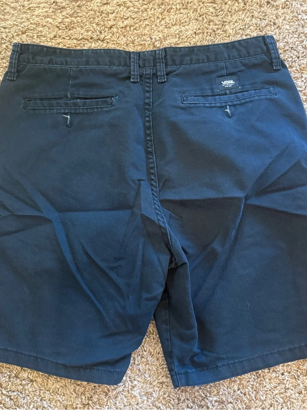 Vans Men's black Casual Chino Shorts